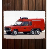 Металлическая табличка Carmichael Commando VRG161T Fire Rescue